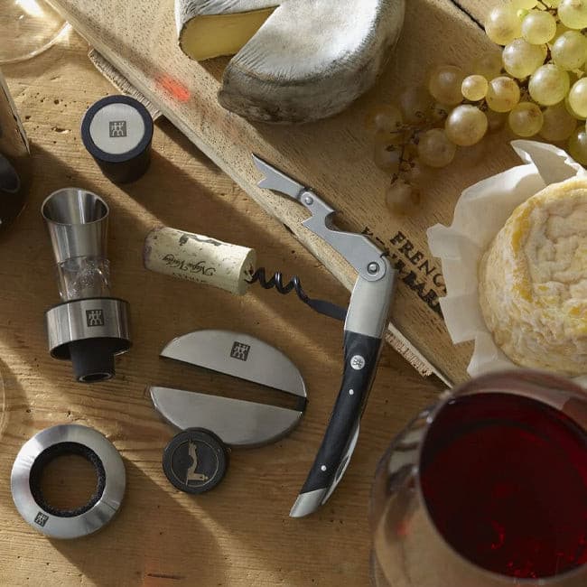Maison Lipari Sommelier Waiter's Knife - Silver & Black  ZWILLING.