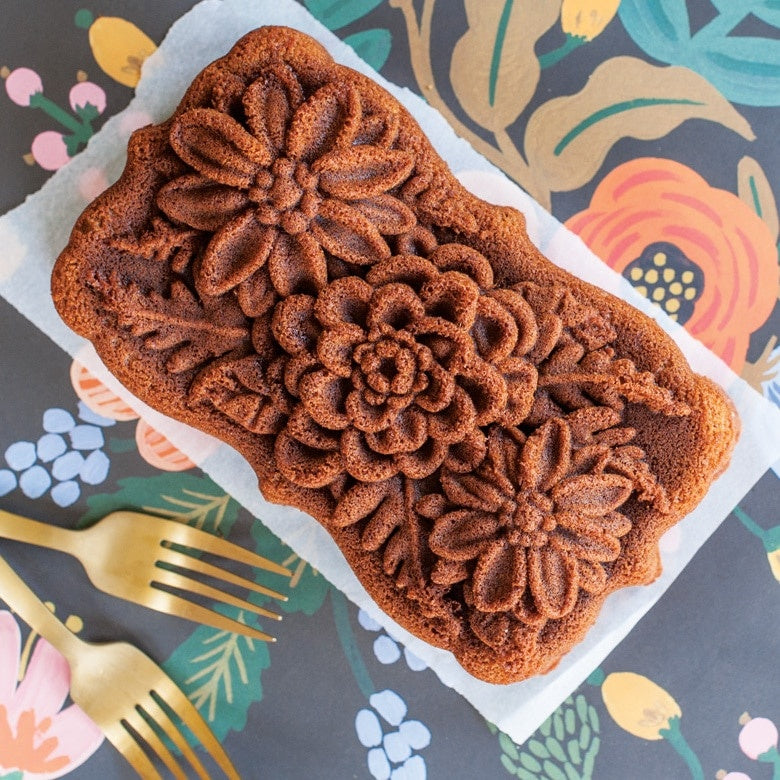 Maison Lipari Wildflower Loaf Pan  NORDICWARE.