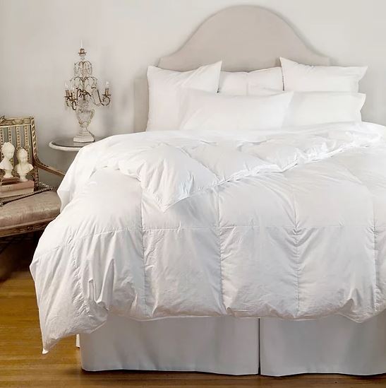 Maison Lipari ST GENEVE Salzburg White Goose Down Queen 90 x 94 Winter  ST GENEVE.