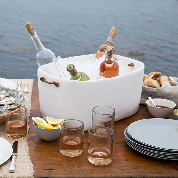 Tina Frey Design | Grand seau à champagne blanc