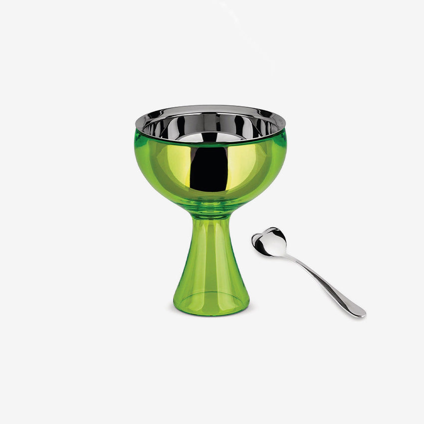 Alessi | Big Love Ice Cream Bowl & Spoon Set