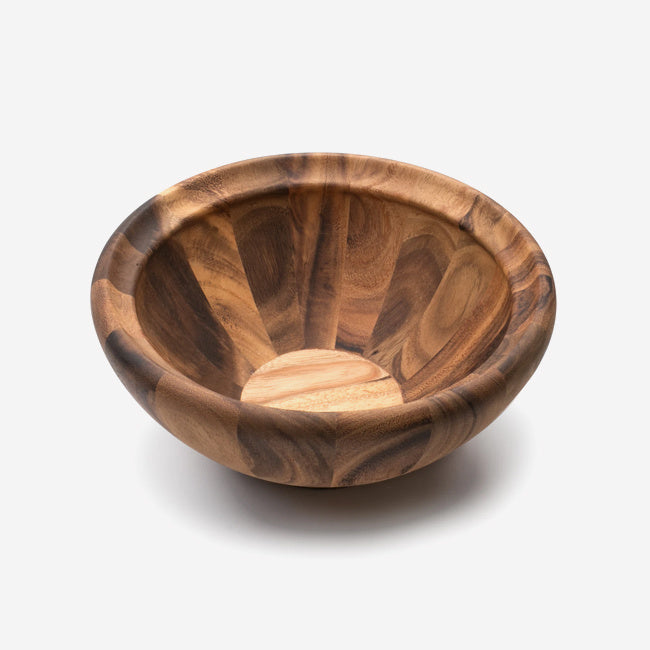 Ironwood | Acacia Large Salad Bowl - Brown