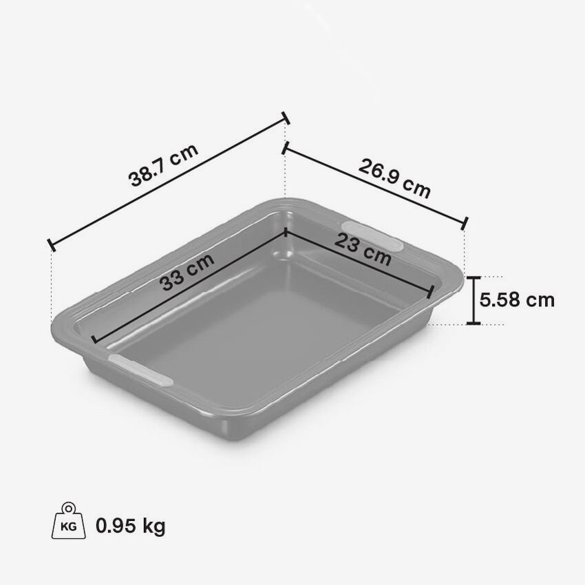 Le Creuset | Moule à Gâteau Rectangulaire Antiadhésif