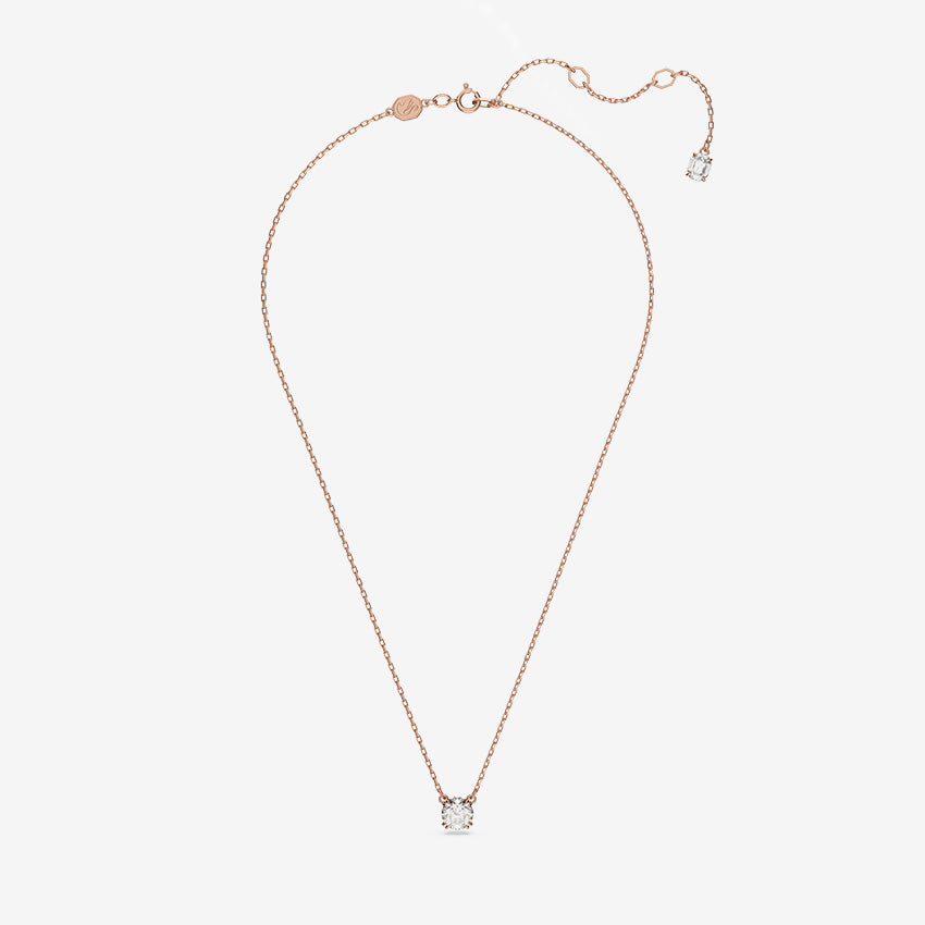 Swarovski | Pendentif Stilla plaqué or à cristal rond