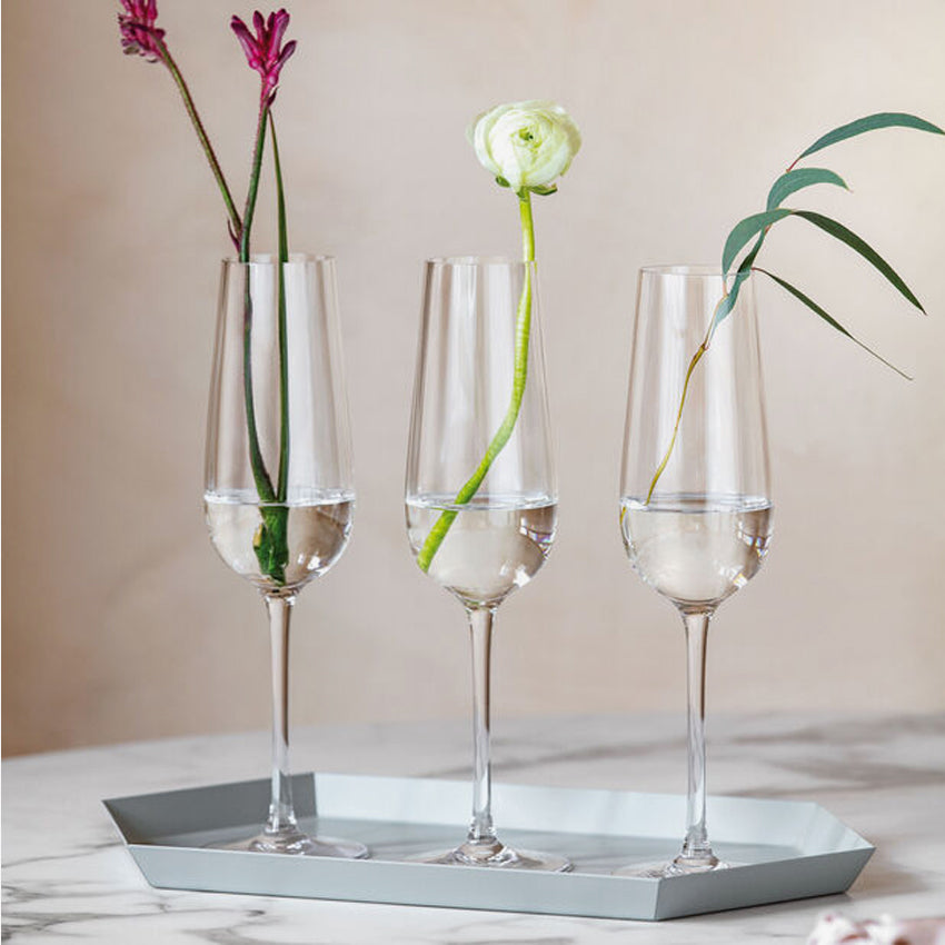 Villeroy & Boch | Flûte à Champagne Rose Garden - Ensemble de 4